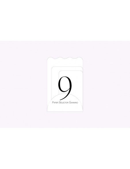 4 Invitation Cards with different shapes