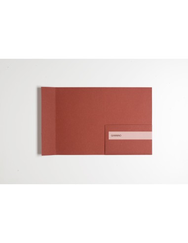 Wild Kraft envelope rectangular Pocketfold Invite