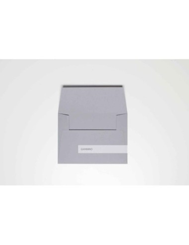 Charming envelope in dark grey color 135x185 mm.