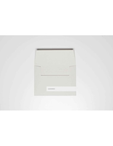 Charming envelope in light grey color 135x185 mm.