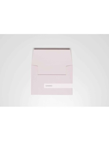 Charming envelope in pink nude color 135x185 mm.