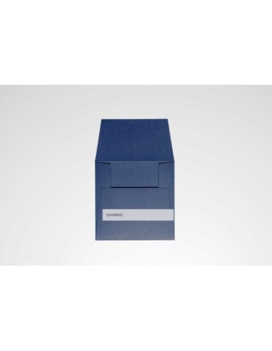 Chic envelope for invitations 150x150 mm dark blue color