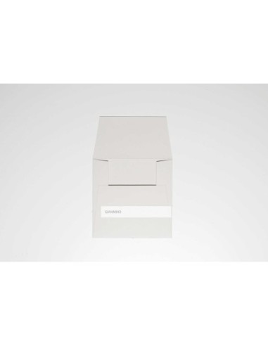 Modern envelope for invitations 150x150 mm light grey color