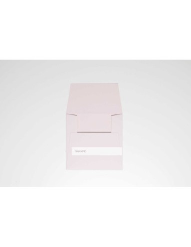 Trendy envelope for invitations 150x150 mm pink nude color