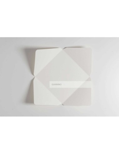 Elegant square envelope 155X155 mm ivory color