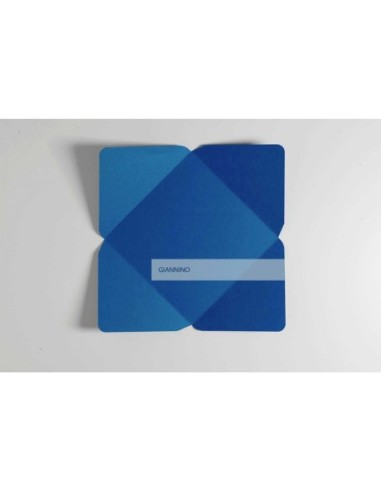 Stylish square envelope 155X155 mm blu navy color