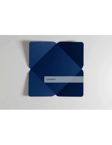 Chic square envelope 155X155 mm dark blue color