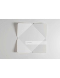 Earthy square envelope 155X155 mm limestone color