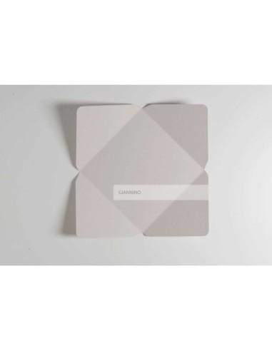 Elegant square envelope 155X155 mm beige color