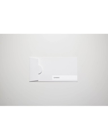 De Luxe envelope in pure white color 110x220 mm.