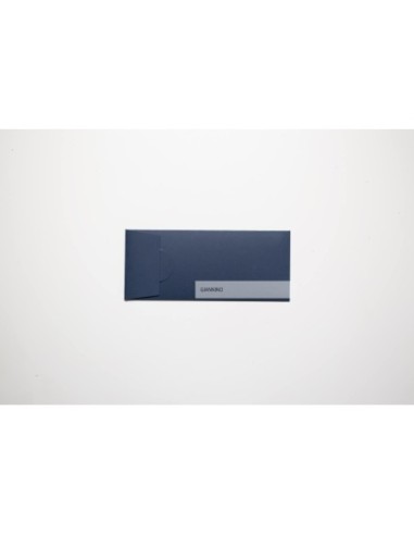 Mini DL envelope in dark blue color 85x200 mm