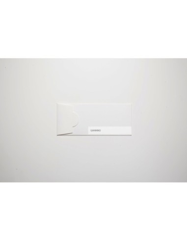 Mini DL envelope in gesso color 85x200 mm