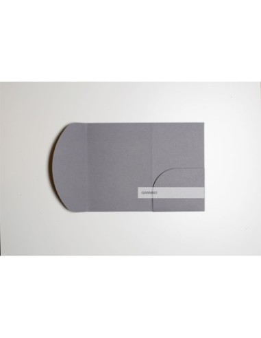 Elegant Stone Gray Envelope 135x185 mm