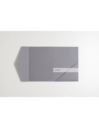 Grey Stone Authentic Pocketfold Envelopes, 125x175 mm