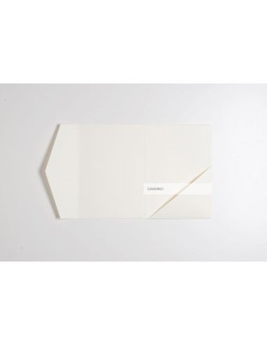 Light Cream authentic Authentic Pocketfold Wedding envelope