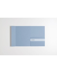 Kraft Acqua envelope rectangular Pocketfold Invite