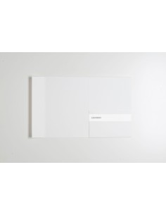 Modigliani Paper White envelope rectangular Pocketfold Invite