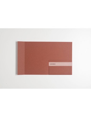 Wild Kraft envelope rectangular Pocketfold Invite