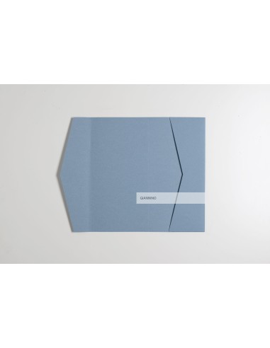 Kraft Acqua sophisticated rectangular pocket-fold envelope