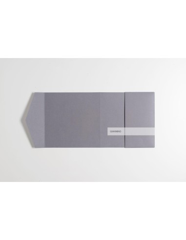 Buy the Grey Stone Exclusive Pocket-Fold 150x150 mm for luxurious and exclusive DIY invitations.