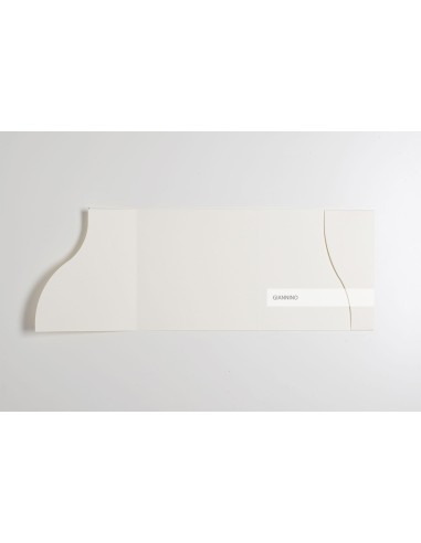 Modigliani Paper Ivory modern Square Pocketfold Invite