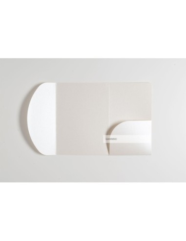 Ivory envelope Arch pocketfold 135X185 mm