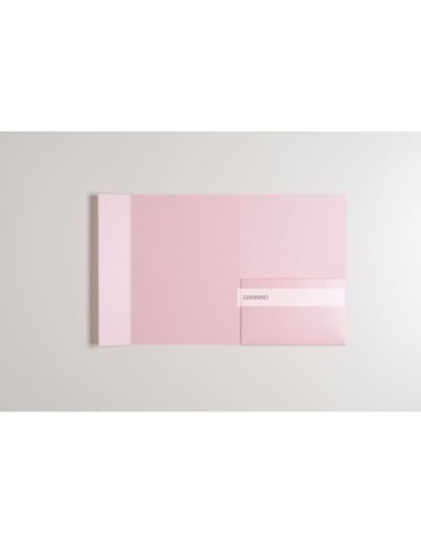 Pink Quartz envelope pocketfold 130X180 mm